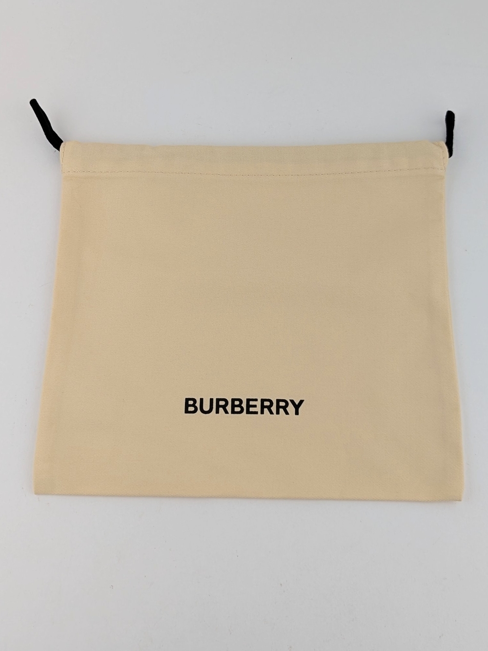 Burberry Beige Drawstring Pouch